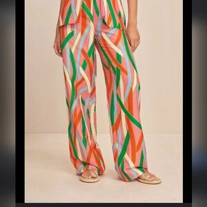 AKIRA Multicolor Wide Leg Pants